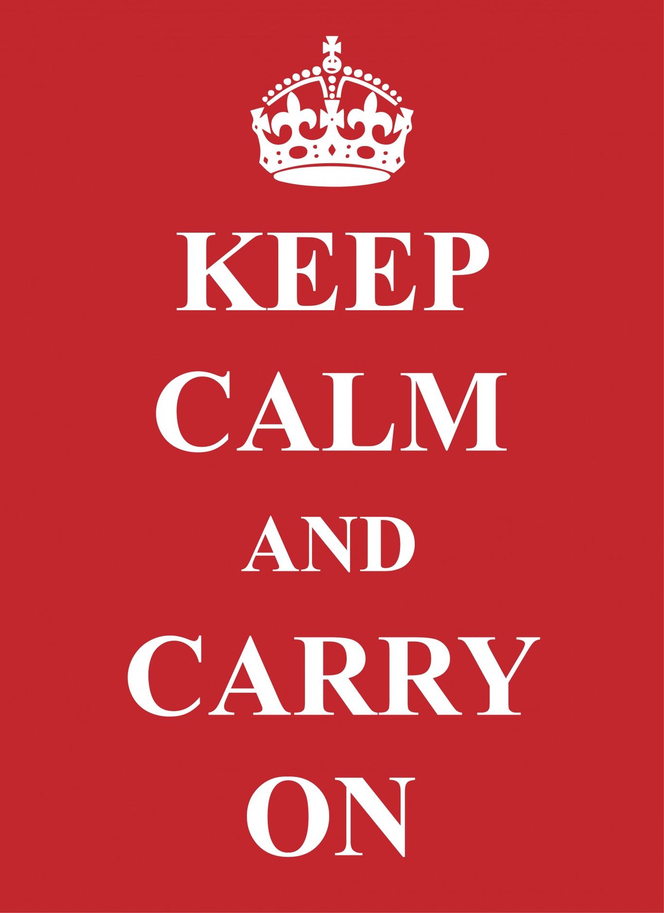 lema Keep Calm an Carry O 