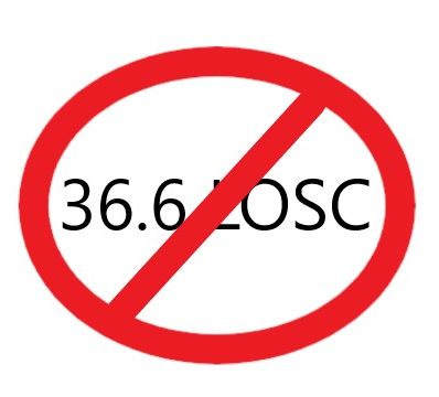 36.6 LOSC prohibido